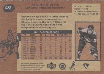 2001-02 Upper Deck Vintage #206 Kevin Stevens Back