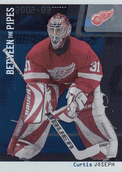 2002-03 Be a Player Between the Pipes #17 Curtis Joseph Front