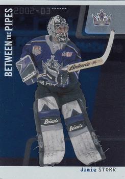 2002-03 Be a Player Between the Pipes #24 Jamie Storr Front