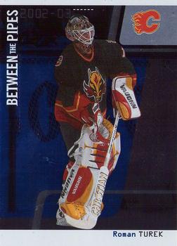 2002-03 Be a Player Between the Pipes #34 Roman Turek Front