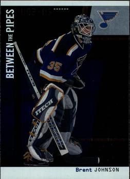 2002-03 Be a Player Between the Pipes #55 Brent Johnson Front