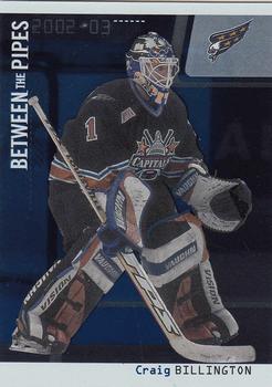 2002-03 Be a Player Between the Pipes #60 Craig Billington Front