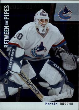 2002-03 Be a Player Between the Pipes #61 Martin Brochu Front
