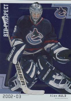 2002-03 Be a Player Between the Pipes #74 Alex Auld Front
