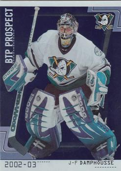 2002-03 Be a Player Between the Pipes #79 J-F Damphousse Front