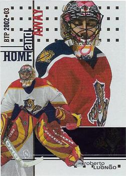 2002-03 Be a Player Between the Pipes #133 Roberto Luongo Front