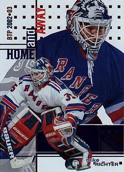 2002-03 Be a Player Between the Pipes #140 Mike Richter Front