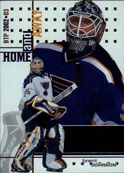 2002-03 Be a Player Between the Pipes #145 Brent Johnson Front