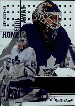 2002-03 Be a Player Between the Pipes #148 Ed Belfour Front