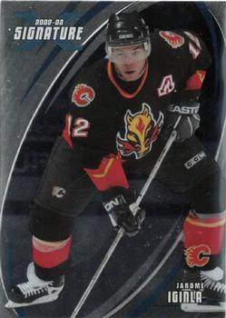 2002-03 Be a Player Signature Series #040 Jarome Iginla Front