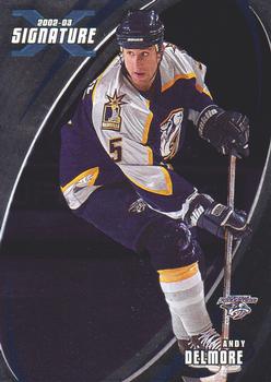 2002-03 Be a Player Signature Series #070 Andy Delmore Front