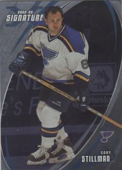 2002-03 Be a Player Signature Series #117 Cory Stillman Front