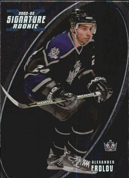 2002-03 Be a Player Signature Series #192 Alexander Frolov Front