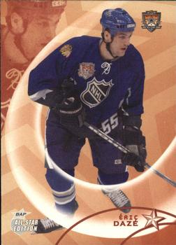 2002-03 Be a Player All-Star Edition #17 Eric Daze Front