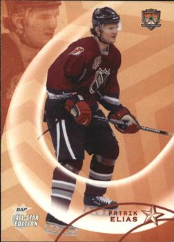 2002-03 Be a Player All-Star Edition #19 Patrik Elias Front