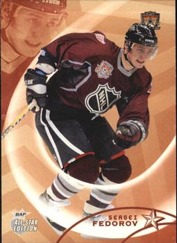 2002-03 Be a Player All-Star Edition #20 Sergei Fedorov Front
