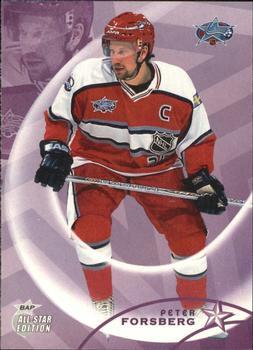 2002-03 Be a Player All-Star Edition #23 Peter Forsberg Front