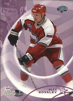 2002-03 Be a Player All-Star Edition #47 Alex Kovalev Front