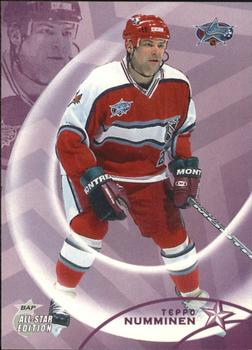 2002-03 Be a Player All-Star Edition #67 Teppo Numminen Front