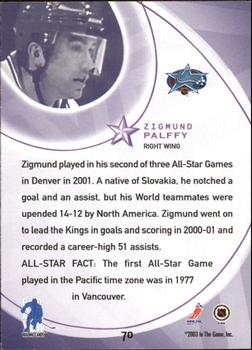 2002-03 Be a Player All-Star Edition #70 Zigmund Palffy Back