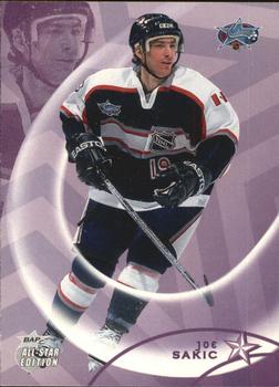 2002-03 Be a Player All-Star Edition #81 Joe Sakic Front