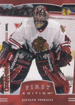 2002-03 Be a Player First Edition #014 Jocelyn Thibault Front