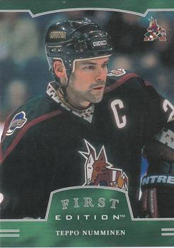 2002-03 Be a Player First Edition #040 Teppo Numminen Front
