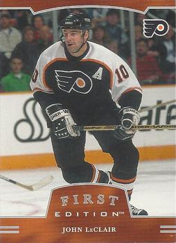 2002-03 Be a Player First Edition #051 John LeClair Front