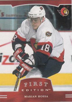 2002-03 Be a Player First Edition #075 Marian Hossa Front