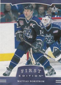 2002-03 Be a Player First Edition #173 Mattias Norstrom Front