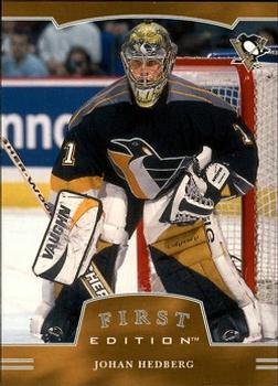 2002-03 Be a Player First Edition #189 Johan Hedberg Front