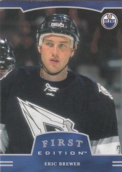 2002-03 Be a Player First Edition #198 Eric Brewer Front