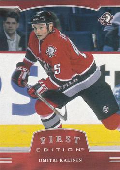 2002-03 Be a Player First Edition #203 Dmitri Kalinin Front