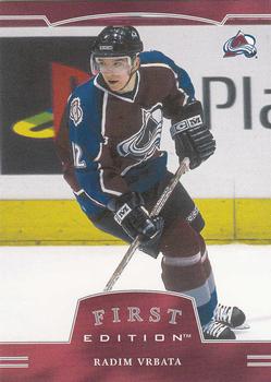 2002-03 Be a Player First Edition #212 Radim Vrbata Front