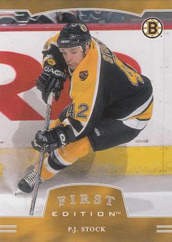 2002-03 Be a Player First Edition #224 P.J. Stock Front