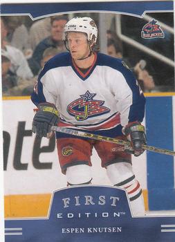 2002-03 Be a Player First Edition #225 Espen Knutsen Front