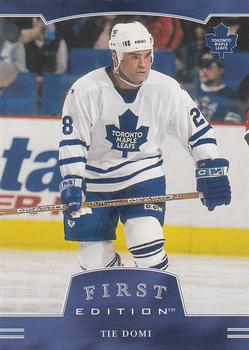 2002-03 Be a Player First Edition #228 Tie Domi Front