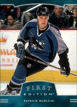 2002-03 Be a Player First Edition #238 Patrick Marleau Front