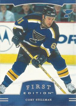 2002-03 Be a Player First Edition #252 Cory Stillman Front