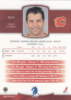 2002-03 Be a Player First Edition #253 Craig Conroy Back