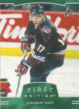 2002-03 Be a Player First Edition #256 Ladislav Nagy Front