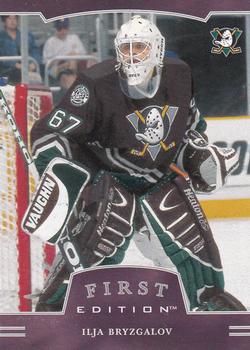 2002-03 Be a Player First Edition #261 Ilja Bryzgalov Front
