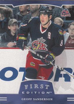 2002-03 Be a Player First Edition #263 Geoff Sanderson Front