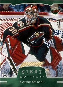 2002-03 Be a Player First Edition #264 Dwayne Roloson Front