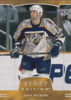 2002-03 Be a Player First Edition #293 Andy Delmore Front