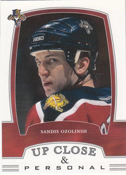 2002-03 Be a Player First Edition #312 Sandis Ozolinsh Front