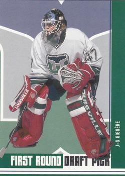 2002-03 Be a Player First Edition #414 J-S Giguere Front