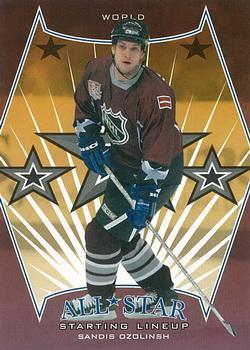2002-03 Be a Player First Edition #397 Sandis Ozolinsh Front