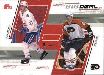 2002-03 Be a Player Memorabilia #231 Peter Forsberg / Eric Lindros Front