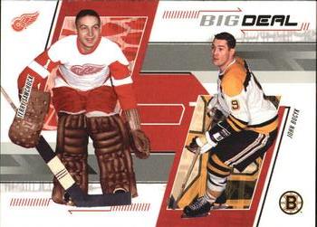 2002-03 Be a Player Memorabilia #233 Terry Sawchuk / Johnny Bucyk Front